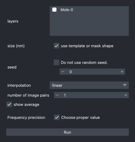 Calculate FSC